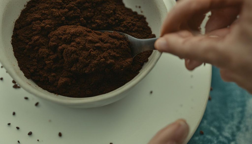 coffee scrub