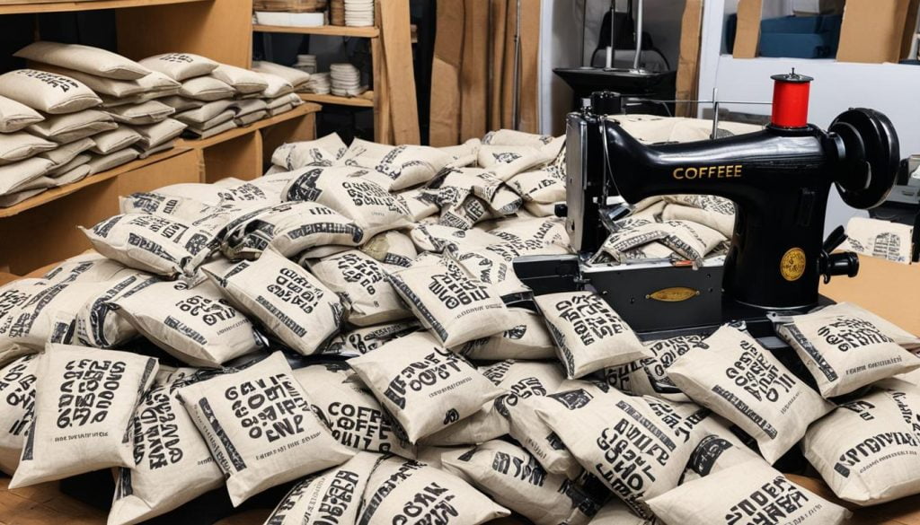 repurposing coffee supplies
