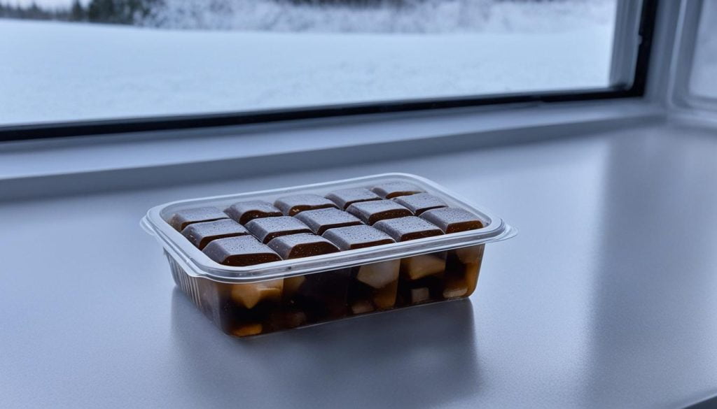 Storing Coffee Ice Cubes Storing Coffee Ice Cubes