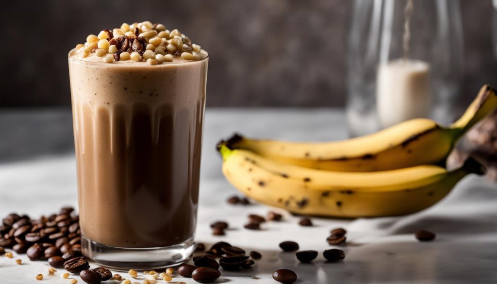 coffee banana smoothie image coffee banana smoothie image